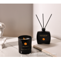 Candele profumate di lusso e set di diffusore di canna